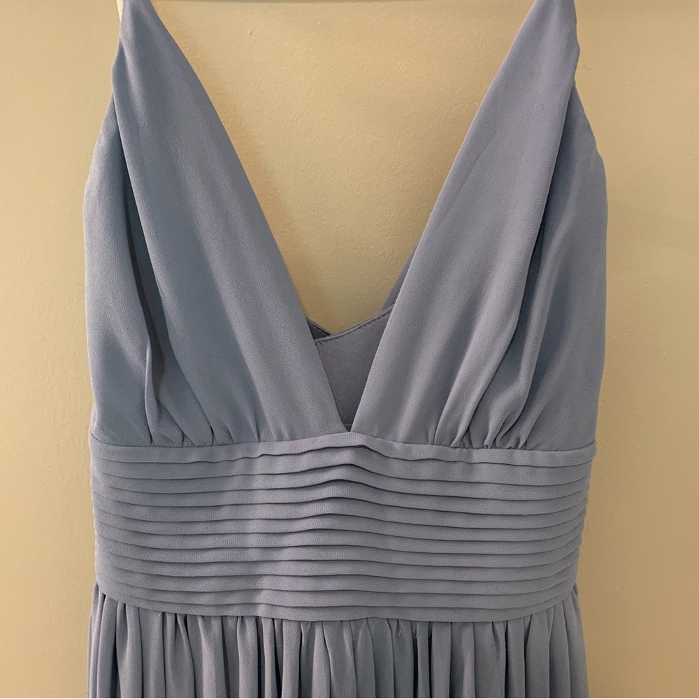 Lulu’s Slate Blue Gown